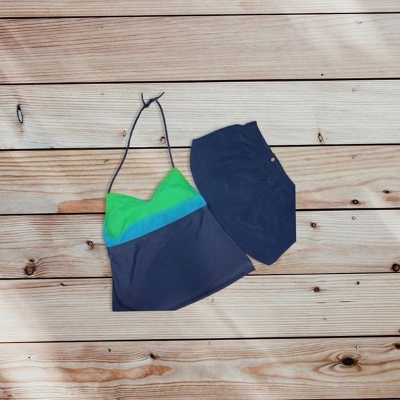 NIKE women's tikini top 2 pcs set swimwear - Picture 2 of 3